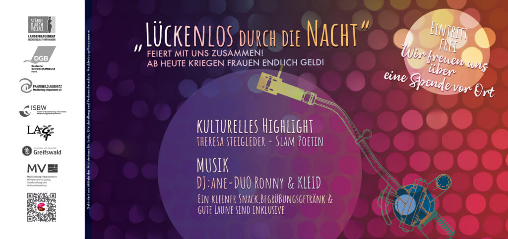 equal pay day party greifswald